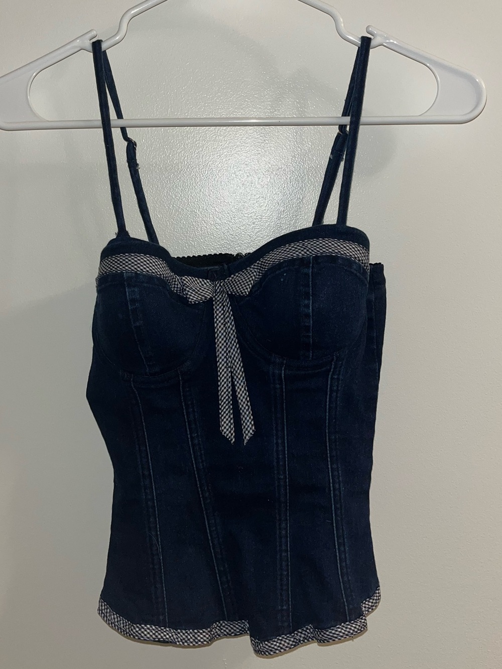 Zambos Vintage Denim Corset